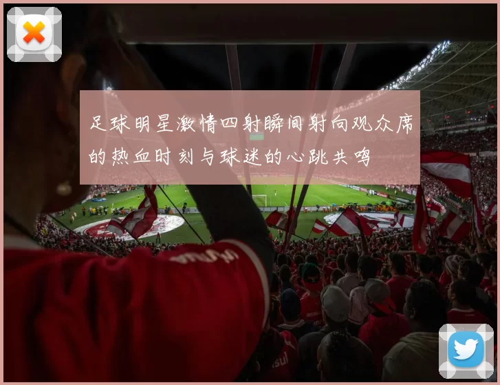 足球明星激情四射瞬间射向观众席的热血时刻与球迷的心跳共鸣