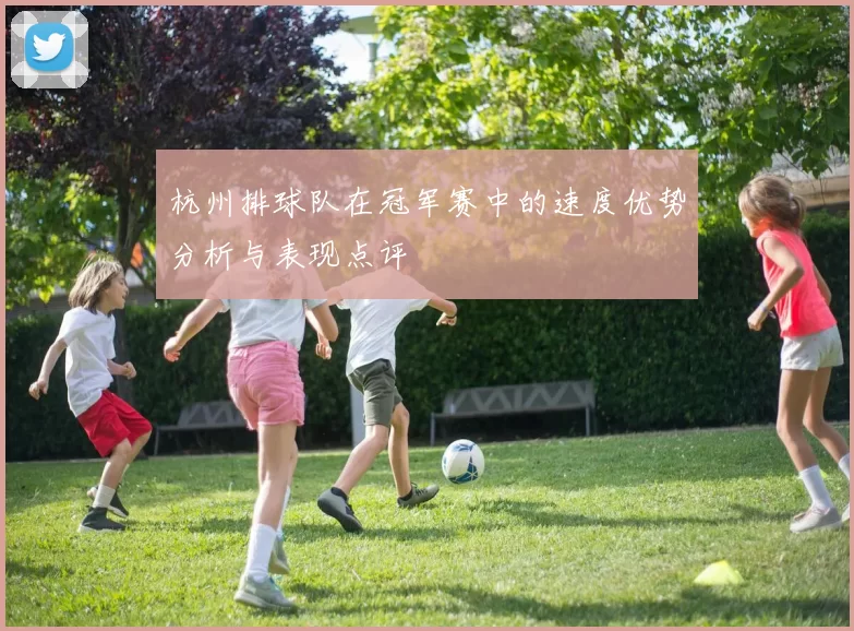 杭州排球队在冠军赛中的速度优势分析与表现点评